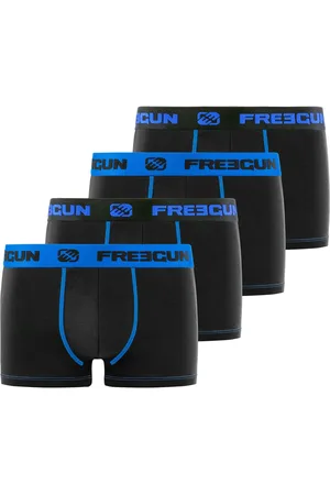 Boxer Homme FREEGUN - Lot De 4 - Paysage Imprimé - Doux, Respirant Et Stretch - 9