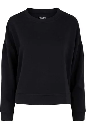 Top De Mujer De La Marca PIECES, Mangas Abullonadas 3/4, Cierre De Lazo Lateral Y Puños Con Volantes
