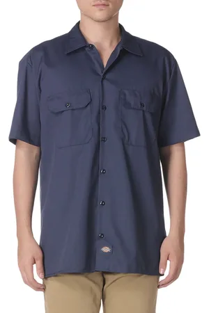 Camisa Dickies Camisas De Trabajo Dickies Baratas Online Corta