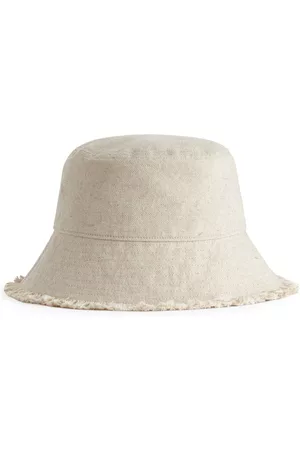 ARKET Mujer Sombreros y Gorros - Linen Blend Bucket Hat - Beige