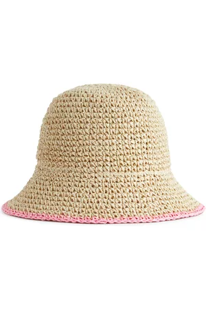ARKET Sombreros y Gorros - Straw Hat - Pink
