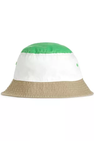 ARKET Sombreros y Gorros - Colour-Blocked Bucket Hat - Green