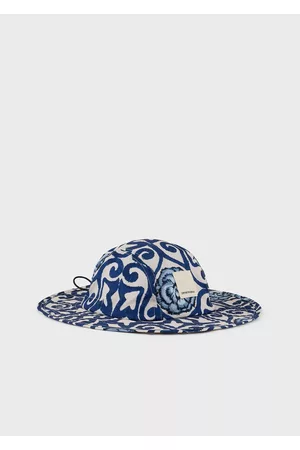 Emporio Armani Hombre Gorros - Gorro De Nailon Ripstop Reciclado De La Colección Sustainable