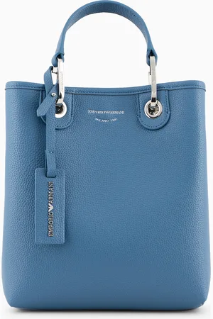 Emporio Armani Bolso shopper vertical MyEA con estampado de ciervo