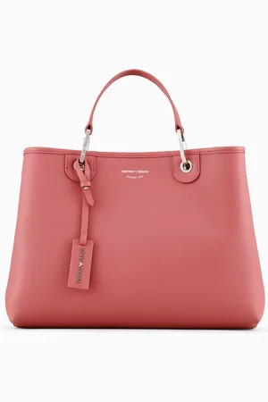 Emporio Armani Bolso shopper MyEA mediano con estampado de ciervo