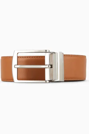 Giorgio Armani Cinturón reversible de piel