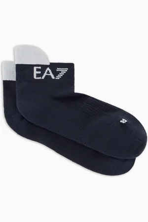 EA7 Calcetines cortos Tennis Pro de mezcla de algodón