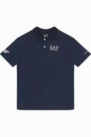EA7 Polo Tennis Pro Boy de tejido técnico VENTUS7