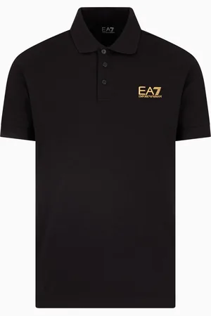 EA7 Polo Core Identity de algodón elástico