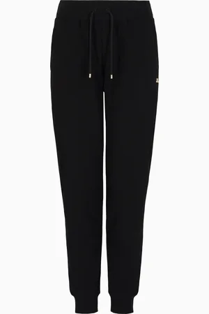 EA7 Pantalones de chándal de algodón elástico Core Lady