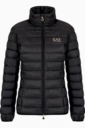 EA7 Chaqueta acolchada en mezcla de nailon reciclado Core Lady