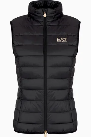 EA7 Chaleco acolchado de mezcla de nailon reciclado Core Lady