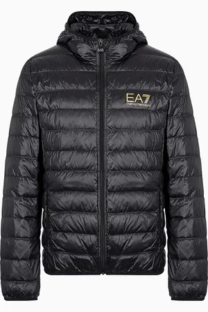 EA7 Chaqueta acolchada plegable Core Identity con capucha