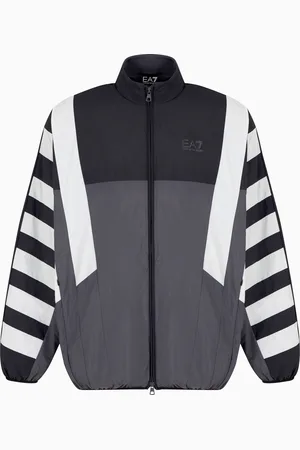 EA7 Sudadera tipo cárdigan Summer Block de nailon
