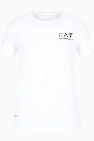 EA7 Camiseta de cuello redondo Tennis Pro de tejido técnico VENTUS7