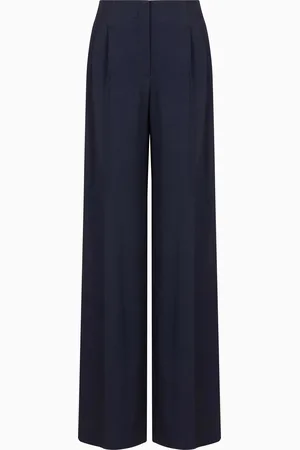 Emporio Armani Pantalones con pinzas de sablé Icon