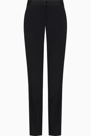 Emporio Armani Pantalones de envers satén