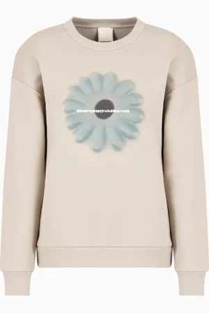 Emporio Armani Sudadera con maxiestampado cápsula Peace ASV