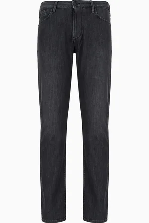 Emporio Armani Vaqueros J06 slim fit en denim de 8 onzas con lavado efecto usado