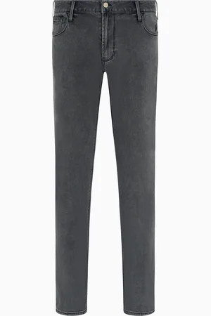Emporio Armani Vaqueros J06 slim fit de cómodo denim aclarado