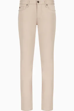 Emporio Armani Pantalones J06 slim fit de cómoda gabardina elástica
