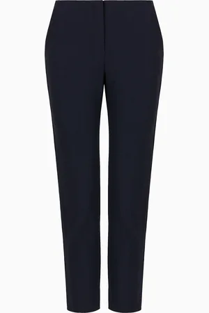 Emporio Armani Pantalones 7/8 de gabardina elástica