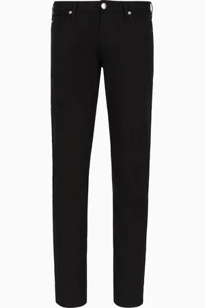 Emporio Armani Pantalones J06 slim fit de cómoda gabardina elástica