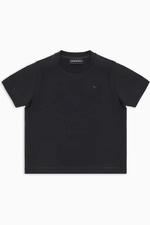 Emporio Armani Camiseta de punto grueso con microáguila