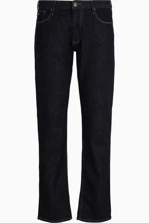 Emporio Armani Vaqueros J06 slim fit de cómodo denim lavado de 11,5 onzas