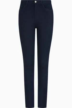 Emporio Armani Vaqueros J20 de cintura alta y pernera superajustada en denim elástico