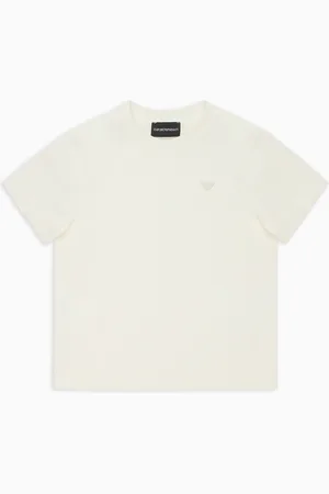 Emporio Armani Camiseta de punto grueso con microáguila