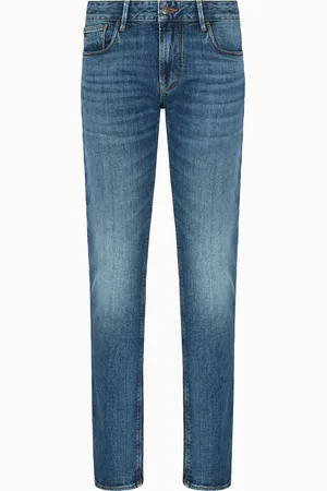 Emporio Armani Vaqueros J06 slim fit de denim lavado
