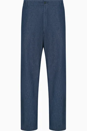 Emporio Armani Pantalones de denim cambray cápsula Peace ASV