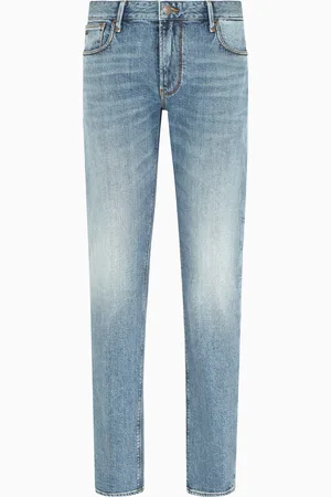 Emporio Armani Vaqueros J06 slim fit de denim lavado