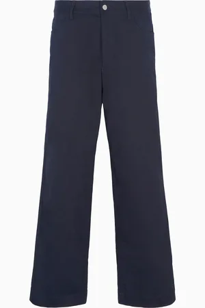 Emporio Armani Pantalones modelo cinco bolsillos en gabardina orgánica de la ASV Capsule