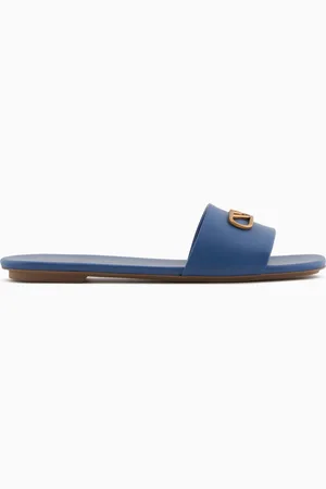 Emporio Armani Sandalia de napa con placa con águila