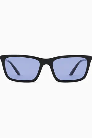 Emporio Armani Gafas de sol de forma rectangular para mujer