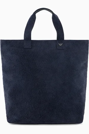 Emporio Armani Maxibolso shopper de ante cápsula Peace