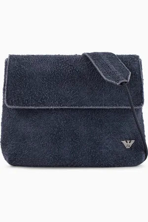 Emporio Armani Funda para dispositivos electrónicos con bandolera de ante cápsula Peace