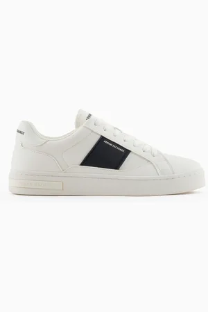 Armani Exchange Zapatillas con banda lateral en contraste
