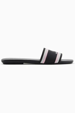 Armani Exchange Zapatillas con banda y logo en contraste