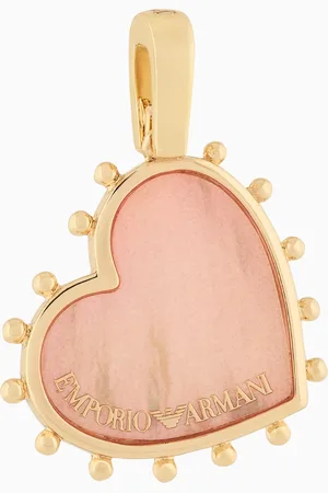 Emporio Armani Colgante de cuarzo rosa