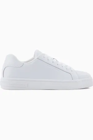 Armani Exchange Zapatillas con cordones y logo.