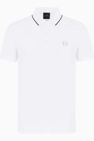 Armani Exchange Polo de piqu?? con logotipo
