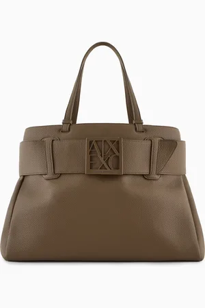 Armani Exchange Bolso de hombro grande con detalle de logotipo ASV