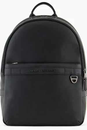 Armani Exchange Mochila con bolsillo exterior con peque??o gancho