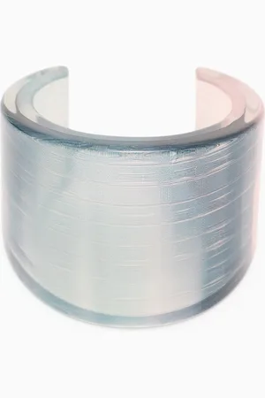 Emporio Armani Pulsera rígida transparente