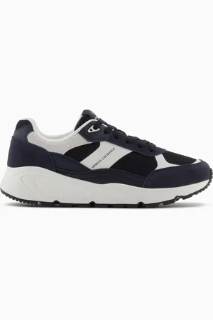 Armani Exchange Zapatillas oversize con inserciones en contraste