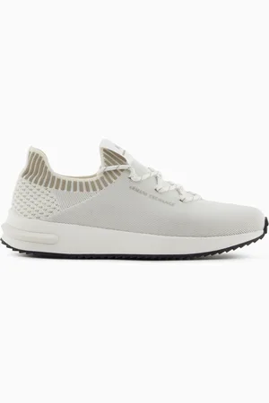 Armani Exchange Zapatillas deportivas con calcet??n de malla