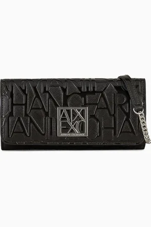 Armani Exchange Cartera con solapa y bandolera